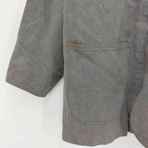 カルバンクラインジーンズ Calvin Klein Jeans 80-90s ブランケットライナー ドラゴン刺繍 デニムカバーオール メンズ import:M