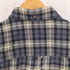 エディーバウアー Eddie Bauer 90-00S 白タグ タータン チェック フラップポケット B.D シャツ メンズ import:M
