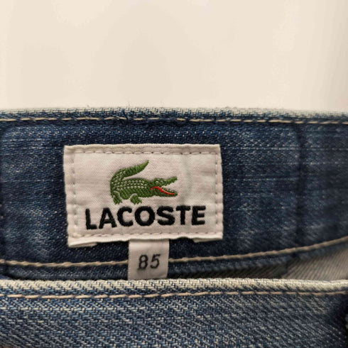 ラコステ LACOSTE ストレートペインターデニムパンツ メンズ 85