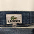 ラコステ LACOSTE ストレートペインターデニムパンツ メンズ 85