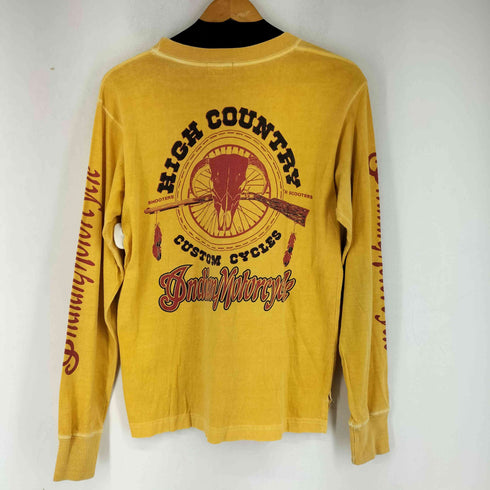 インディアンモーターサイクル INDIAN MOTORCYCLE プリントクルーネックTシャツ メンズ