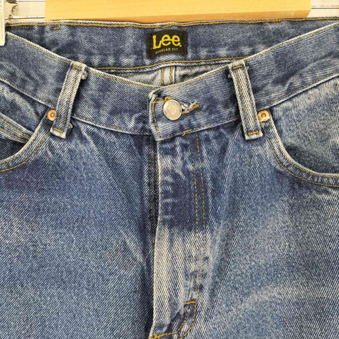 リー Lee ストレートデニムパンツ メンズ 34/36