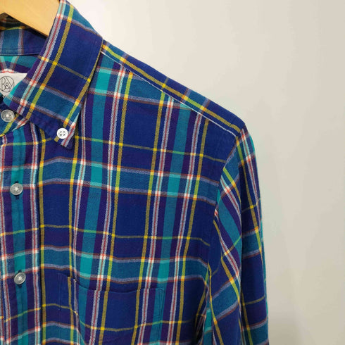 ビューティーアンドユースユナイテッドアローズ BEAUTY & YOUTH UNITED ARROWS チェック柄 ボタンダウン ロングスリーブシャツ メンズ JPN:S