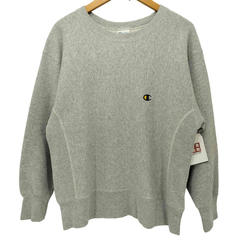 チャンピオン Champion ロゴ刺繍 REVERSE WEAVE クルーネックスウェット メンズ MEDIUM