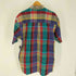 エディーバウアー Eddie Bauer 80-90S 黒タグ Superior Madras マルチカラー マドラスチェック B.D S/S シャツ メンズ import:M