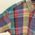 エディーバウアー Eddie Bauer 80-90S 黒タグ Superior Madras マルチカラー マドラスチェック B.D S/S シャツ メンズ import:M