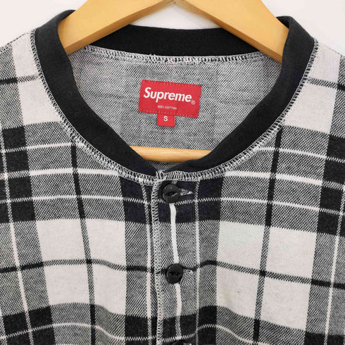 シュプリーム Supreme 14AW Tartan Henley メンズ import:S
