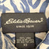 エディーバウアー Eddie Bauer 00S リーフ 総柄 リネン S/S アロハ シャツ メンズ import:XS