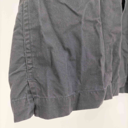 エディーバウアー Eddie Bauer 00S フラップポケット 開襟 オープンカラー S/S ブロード シャツ メンズ import:XS