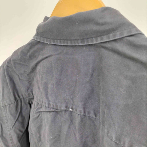 エディーバウアー Eddie Bauer 00S フラップポケット 開襟 オープンカラー S/S ブロード シャツ メンズ import:XS