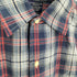 GLENOVER タータンチェック フラップポケット コットン ポリ S/S シャツ メンズ JPN:M