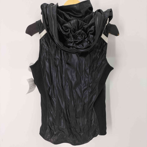 ジャックローズラブメゾン JACK ROSE Luv maison レザー切替 フーデッドベスト メンズ