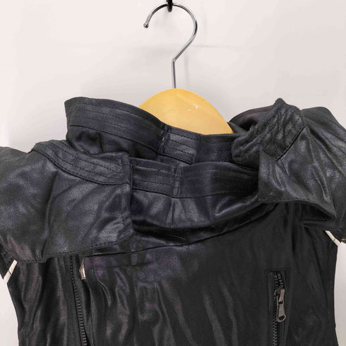 ジャックローズラブメゾン JACK ROSE Luv maison レザー切替 フーデッドベスト メンズ