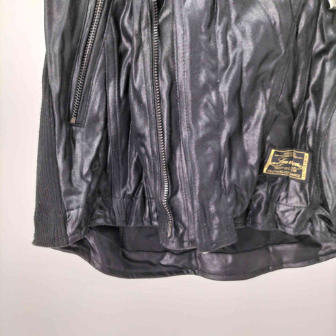 ジャックローズラブメゾン JACK ROSE Luv maison レザー切替 フーデッドベスト メンズ