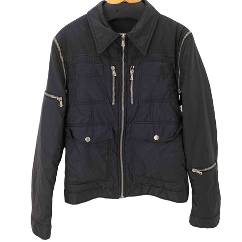 ドルチェアンドガッバーナ DOLCE&GABBANA マルチジップ パテッドジャケット メンズ 48