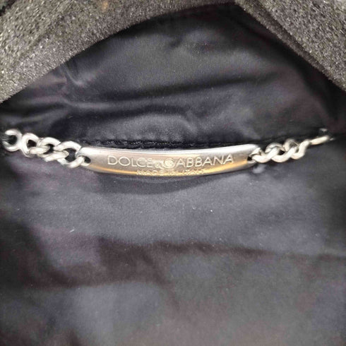 ドルチェアンドガッバーナ DOLCE&GABBANA マルチジップ パテッドジャケット メンズ 48
