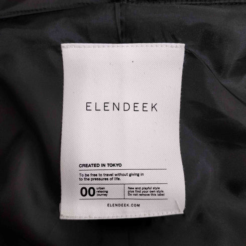 エレンディーク ELENDEEK スポンジングダウンショートコート レディース FREE