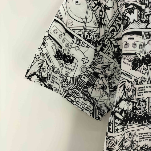 GAME GLORIOUS セガ・ハード・ガールズxドリームキャスト Comics Tシャツ メンズ JPN:M