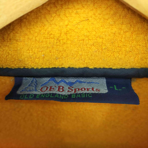 OEB SPORT ハーフジップフリース メンズ import:L
