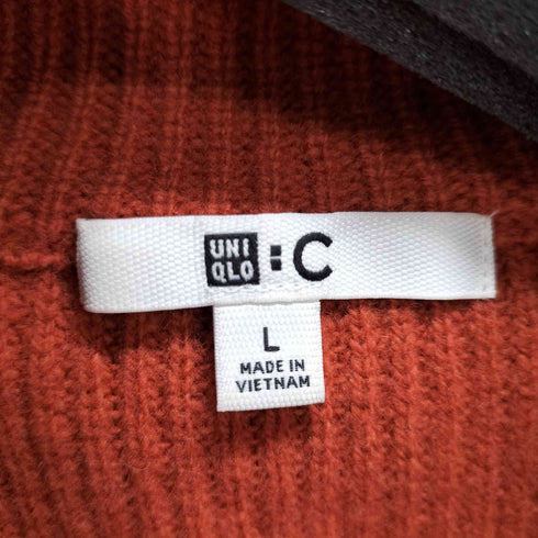 ユニクロシー UNIQLO:C プレミアムラムハーフジップセーター レディース JPN:L