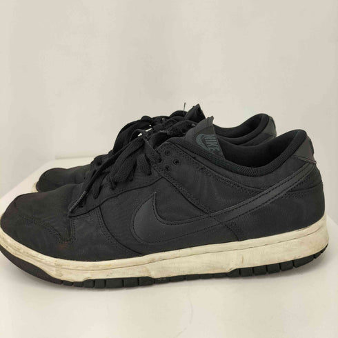 ナイキ NIKE Dunk Low Retro PRM Black Canvas メンズ JPN:27