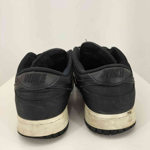 ナイキ NIKE Dunk Low Retro PRM Black Canvas メンズ JPN:27