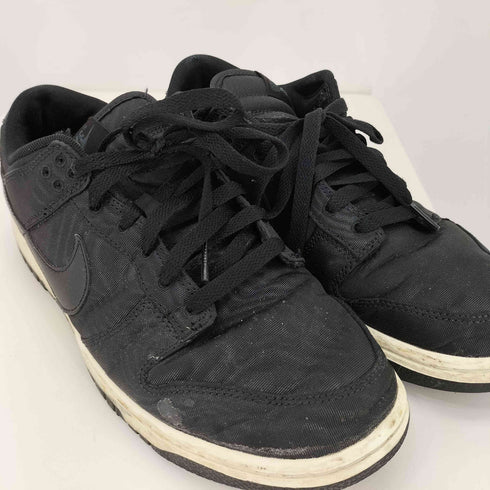 ナイキ NIKE Dunk Low Retro PRM Black Canvas メンズ JPN:27