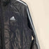 アディダス adidas パフォーマンスロゴ プリント スリーストライプ ジップアップ 中綿 ジャケット レディース 160