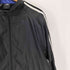 アディダス adidas CLIMA PROOF 裏地フリース パフォーマンスロゴ プリント サイドライン ストライプ ジップアップ ジャケット メンズ import:M