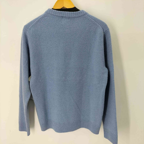ジェイプレス J.PRESS カシミヤ混 ウールクルーネックニット メンズ M