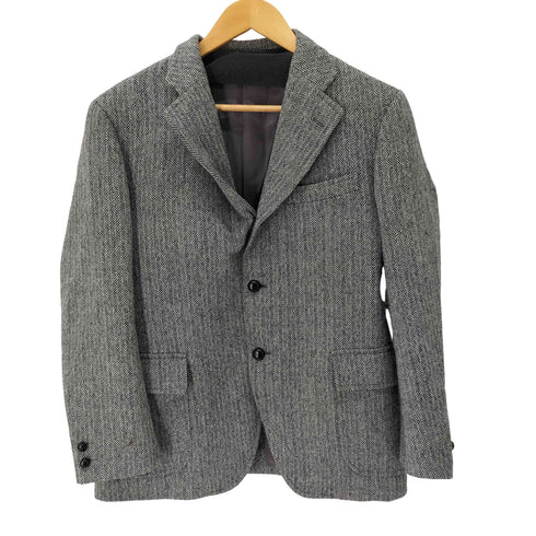ジェイプレス J.PRESS Laverock Tweed クルミボタン 3つボタン ラバットツイードジャケット メンズ 34L(AB4)