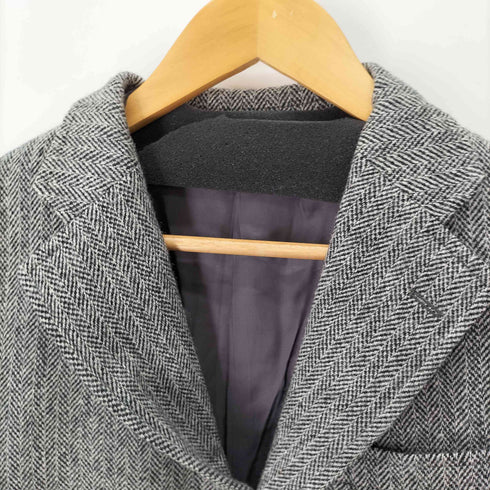 ジェイプレス J.PRESS Laverock Tweed クルミボタン 3つボタン ラバットツイードジャケット メンズ 34L(AB4)