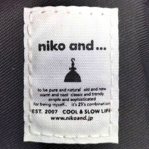 ニコアンド niko and... ミニタッセル バッグ レディース