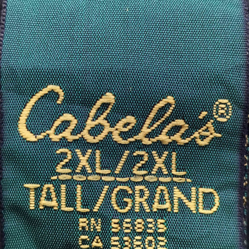 カベラス Cabelas 裏地メッシュ ハーフジッププルオーバー メンズ 2XL