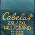 カベラス Cabelas 裏地メッシュ ハーフジッププルオーバー メンズ 2XL