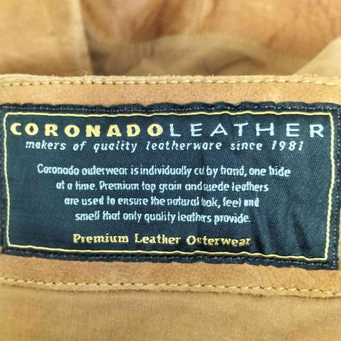CORONADO LEATHER ベスト メンズ 58
