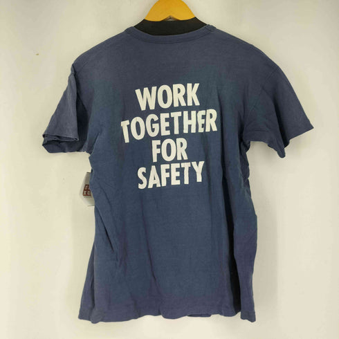 90s 企業 シングルステッチ プリントクルーネックTシャツ メンズ