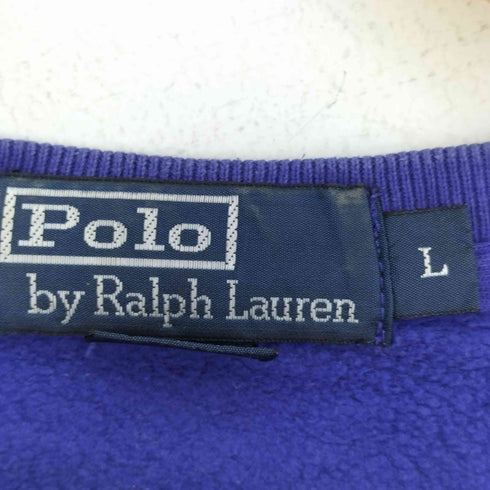 ポロバイラルフローレン Polo by RALPH LAUREN 90s アクリル混 クルーネックスウェット メンズ JPN:L