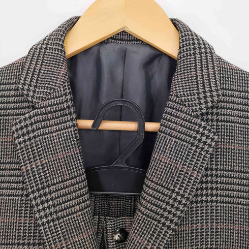 ジャーナルスタンダード JOURNAL STANDARD TECH TWEED SET UP チェック 2Bテーラードジャケット セットアップ メンズ 上下S