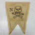 NORTH NO NAME スカルワッペン メンズ