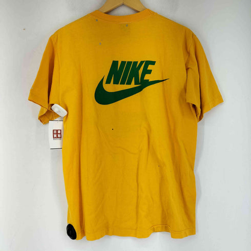 ナイキ NIKE 80s USA製 紺タグ プリントクルーネックTシャツ メンズ JPN:L