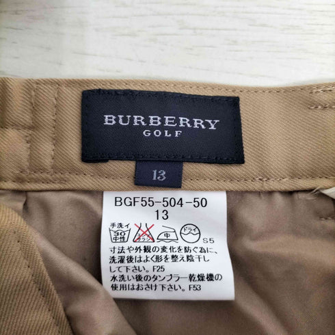 バーバリーゴルフ BURBERRY GOLF 1タック スラックスパンツ メンズ 13