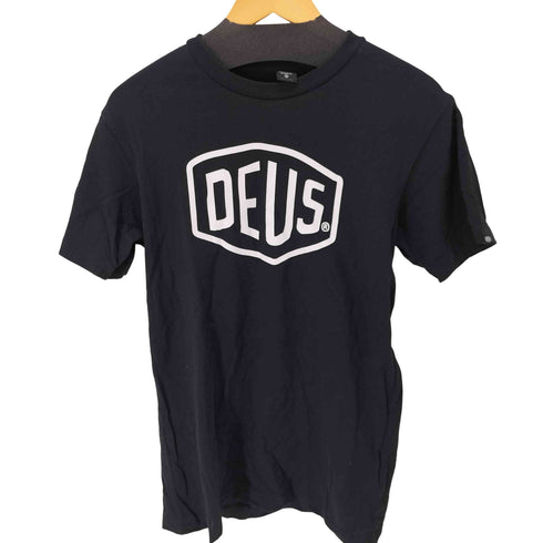 デウスエクスマキナ Deus Ex Machina SHIELD ロゴTシャツ メンズ S