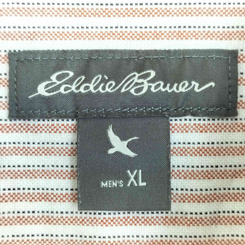 エディーバウアー Eddie Bauer ストライプ ボタンダウンシャツ メンズ JPN:XL