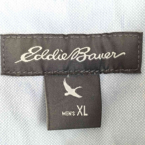 エディーバウアー Eddie Bauer オックスフォード ボタンダウン半袖シャツ メンズ JPN:XL