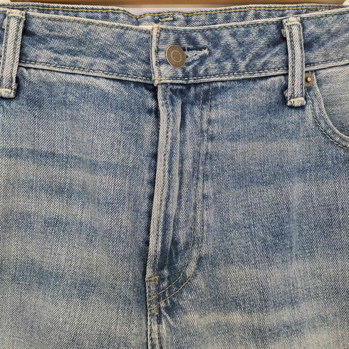 アバクロンビーアンドフィッチ Abercrombie & Fitch 00s ダメージデニム バギーハーフパンツ メンズ 36
