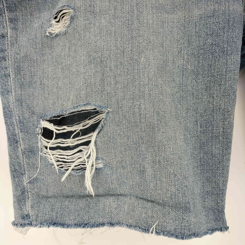 アバクロンビーアンドフィッチ Abercrombie & Fitch 00s ダメージデニム バギーハーフパンツ メンズ 36