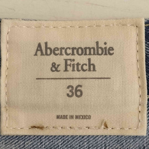 アバクロンビーアンドフィッチ Abercrombie & Fitch 00s ダメージデニム バギーハーフパンツ メンズ 36