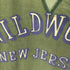 バーンズ Barns 両V WILDWOOD NEW JERSEY プリント半袖Tシャツ メンズ L