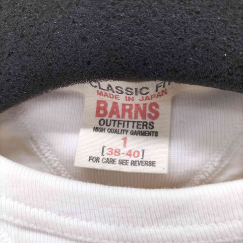 バーンズ Barns 両V アニマルプリント半袖Tシャツ メンズ 1
